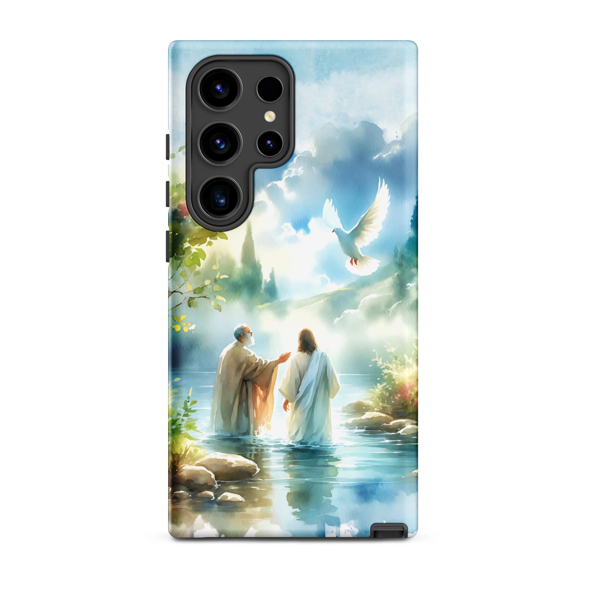 The Baptism | Powerful Bible-Inspired Case for Samsung

