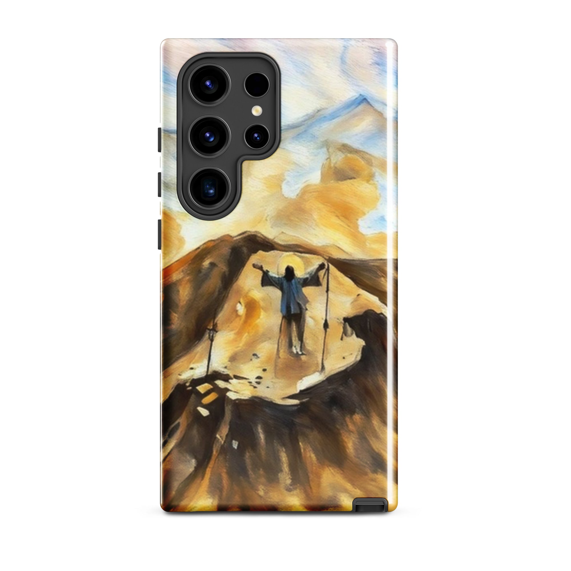 The Strong Tower | Faith-Fortified Case for Samsung

